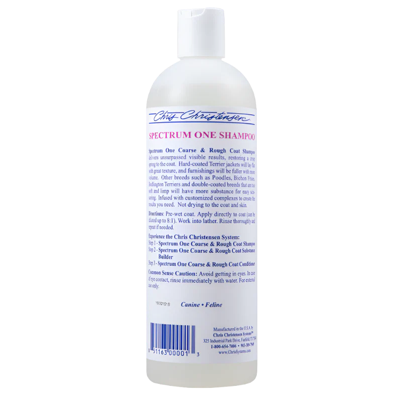 Spectrum One Shampoo 16oz by Chris Christensen - Image 2