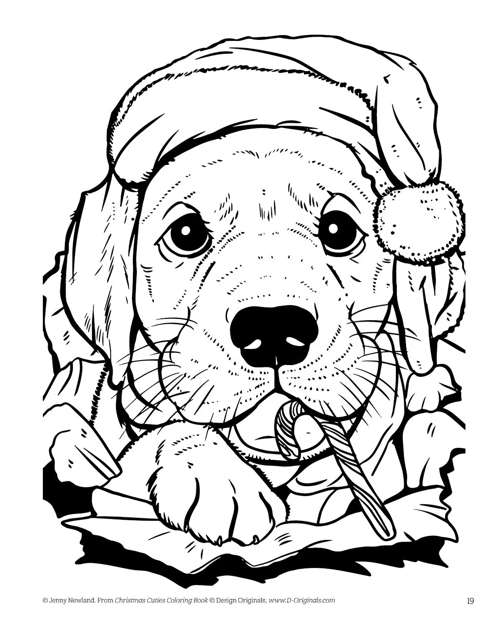 Christmas Cuties Coloring Book - Image 4