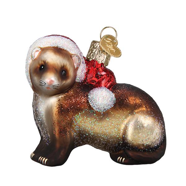 Christmas Ferret Ornament - Image 3