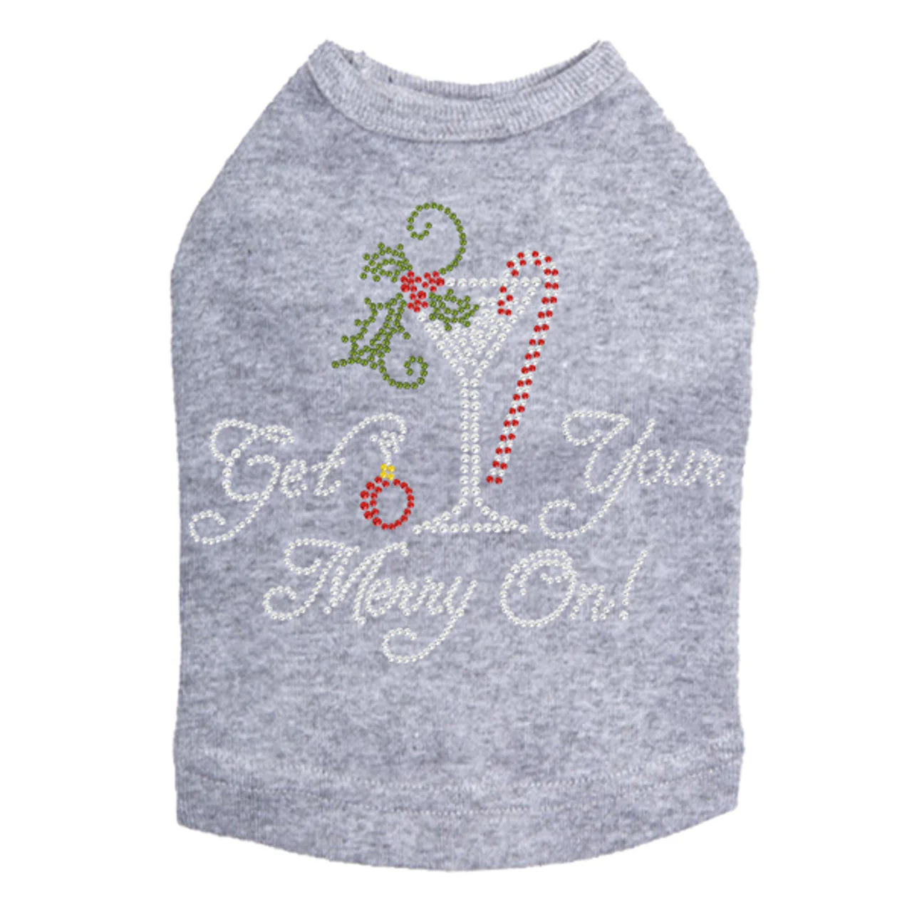 Christmas Martini - Dog Tank - Image 13