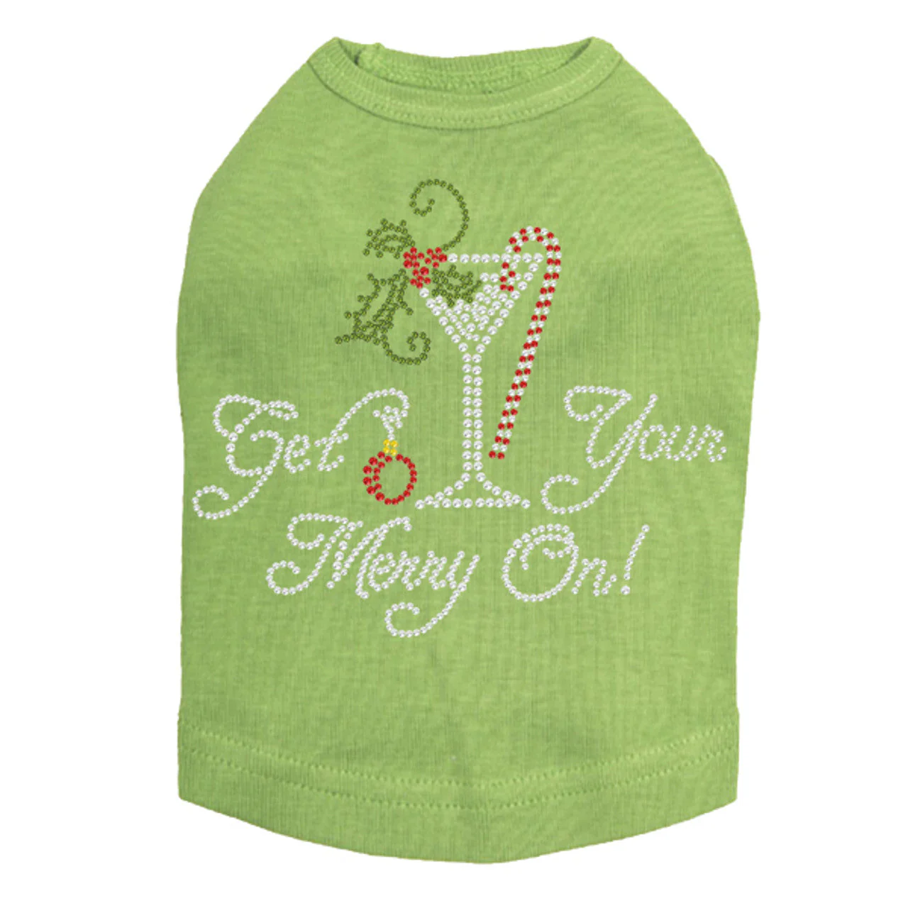 Christmas Martini - Dog Tank - Image 15