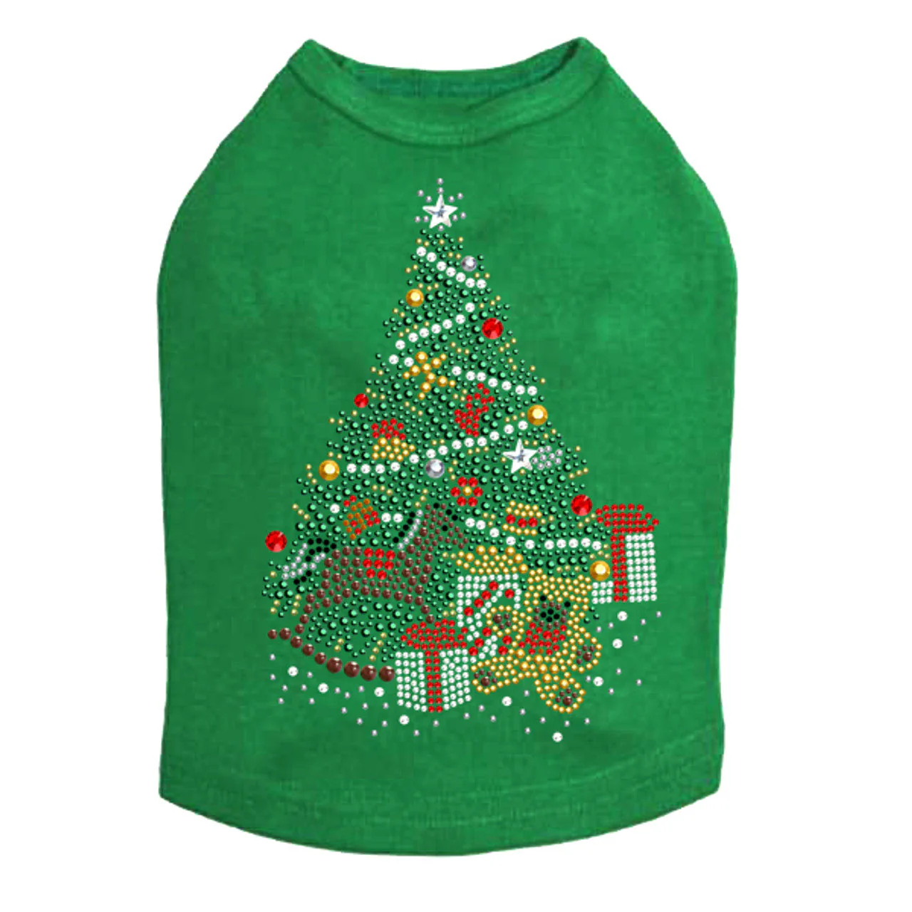 Christmas Tree 2 with Teddy Bear - Dog Tank - Image 7