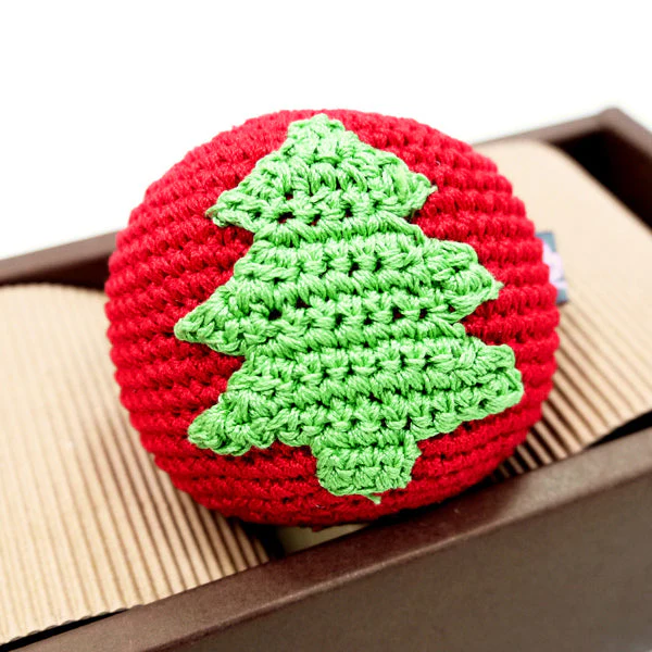 Christmas Tree Ball Crochet Toy - Image 3