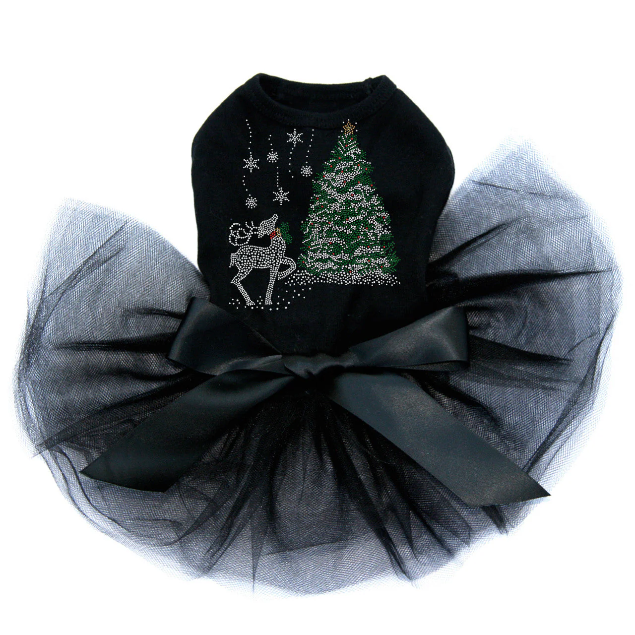 Christmas Tree with Reindeer - Custom Tutu - Image 2