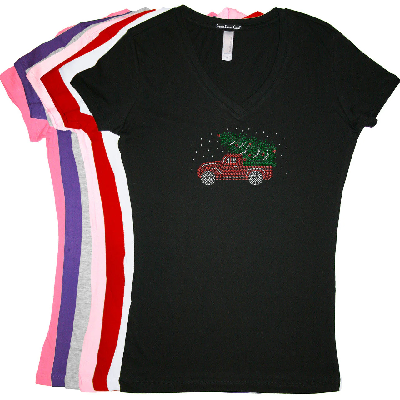 Christmas Truck (Small) - Women's Tee - Image 17