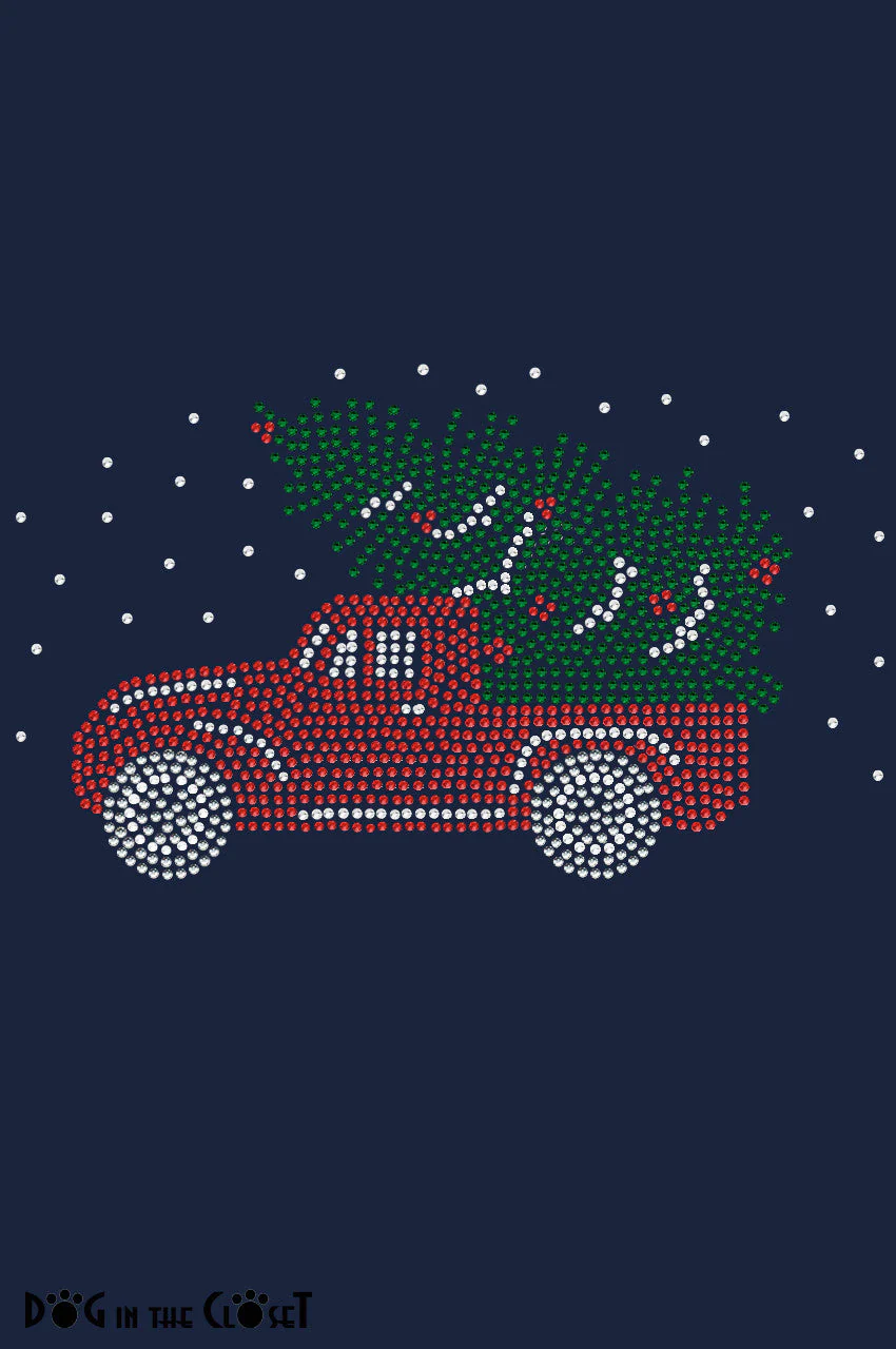 Christmas Truck (Small) - Women's Tee - Image 4