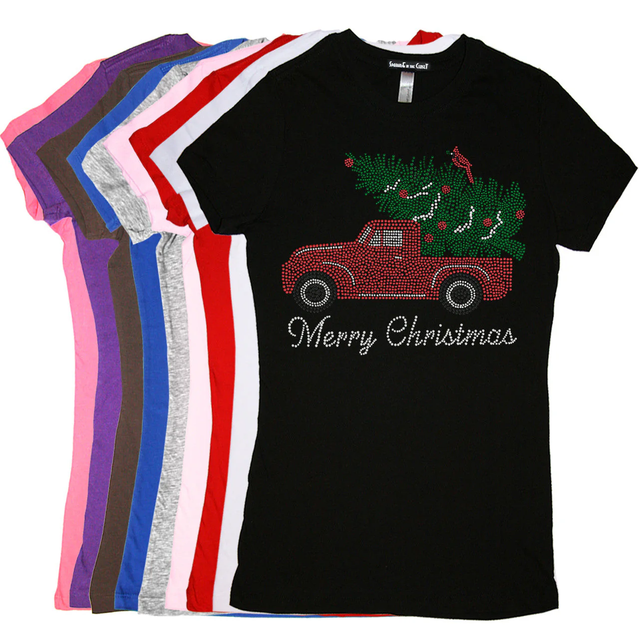 Christmas Truck - Women's Tee - Image 2