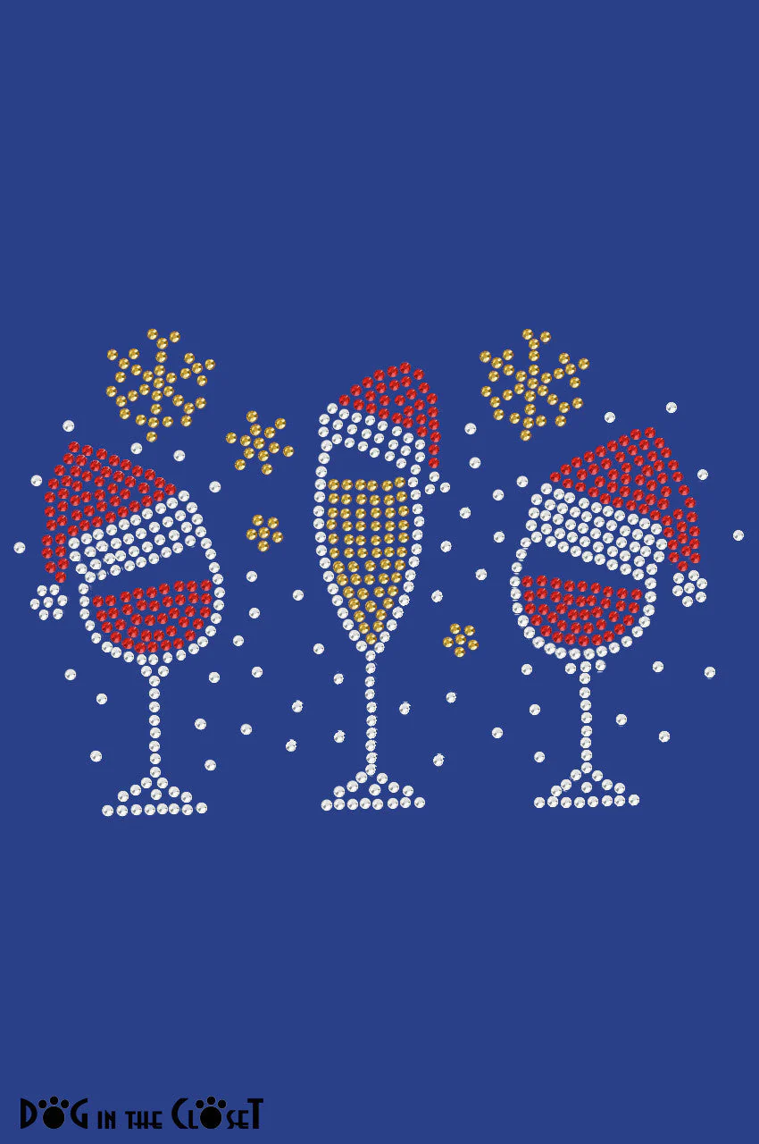Christmas Wine Glasses - Bandana - Image 16