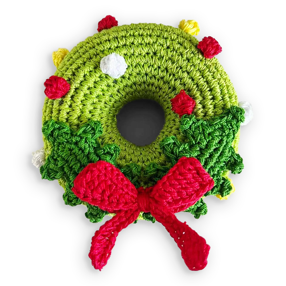 Christmas Wreath Crochet Toy