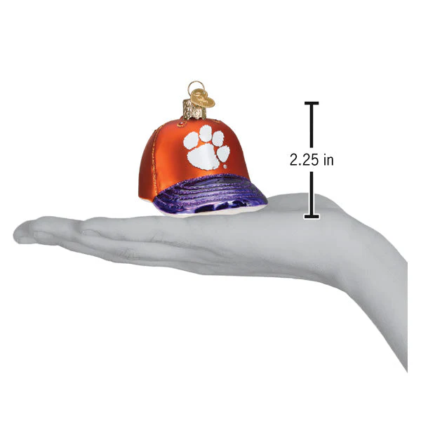 Clemson Baseball Cap Ornament - Image 4