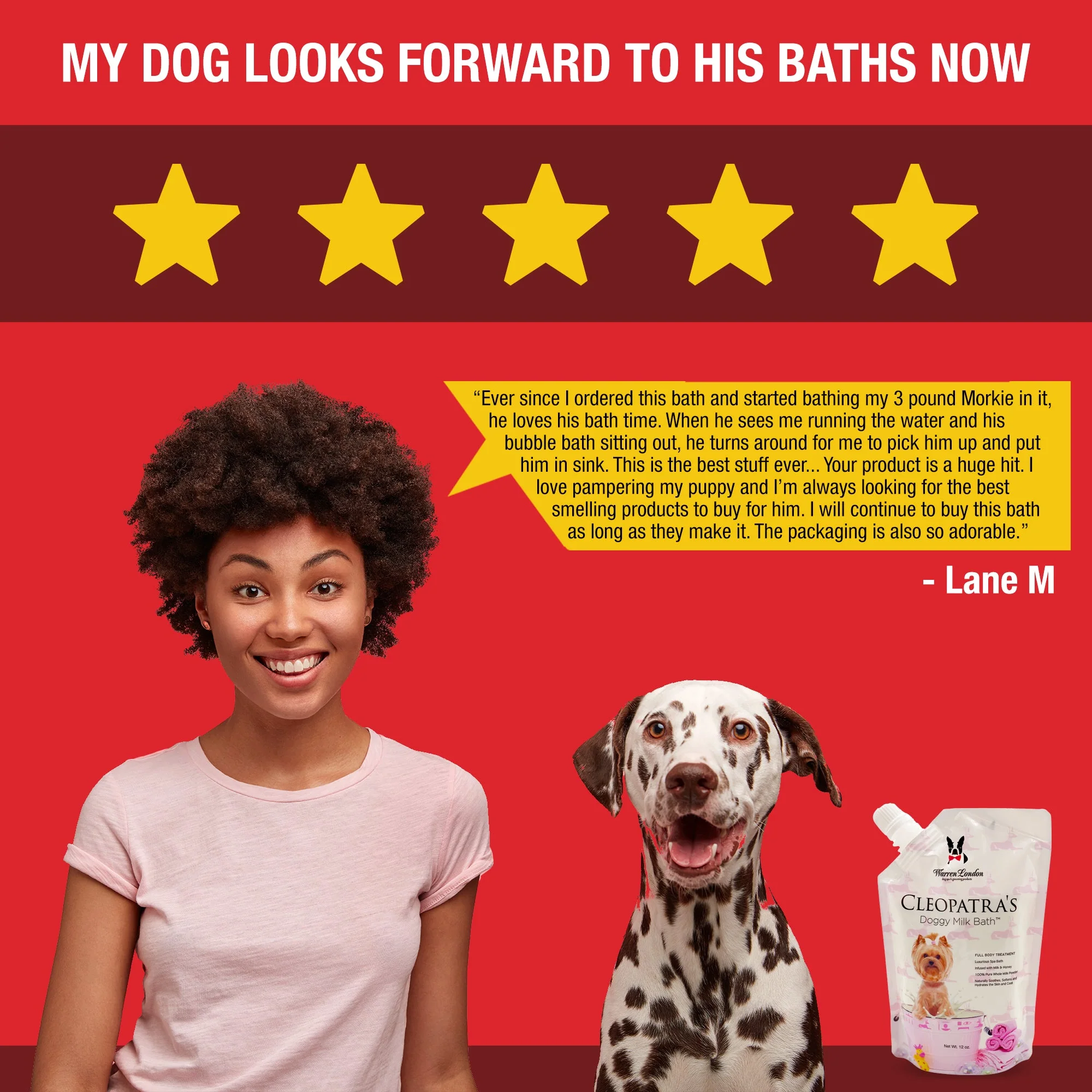 Cleopatras Doggy Milk Bath - Image 3