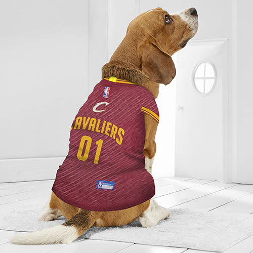 Cleveland Cavaliers Mesh Basketball Jersey by Pets First - Image 5