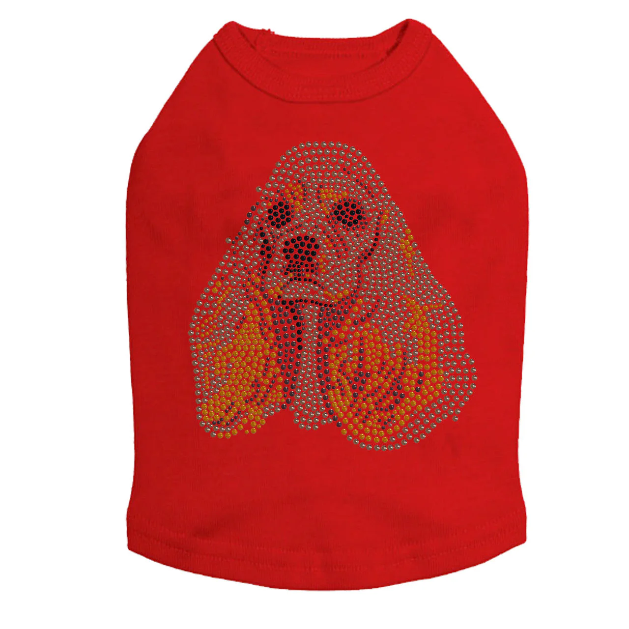 Cocker Spaniel Face - Dog Tank - Image 13