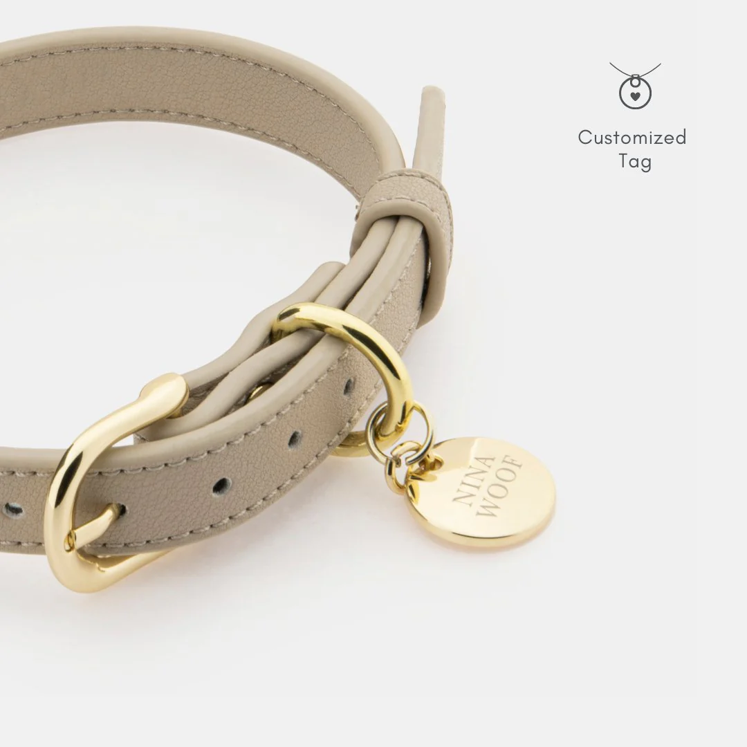Collar - Air Tag Enabled - Vegan Leather - Cupertino - Image 4