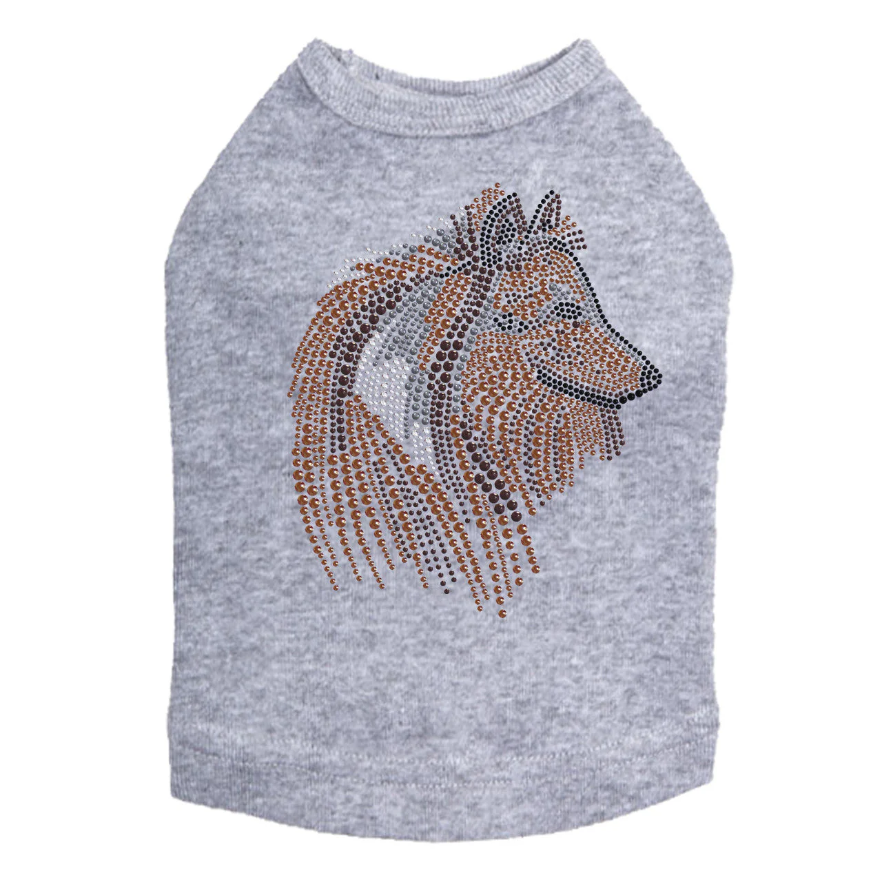 Collie Face - Dog Tank - Image 12