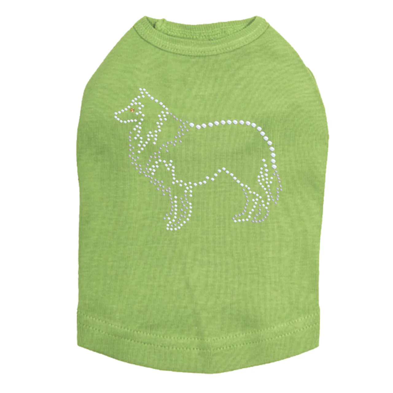 Collie Outline - Dog Tank - Image 14