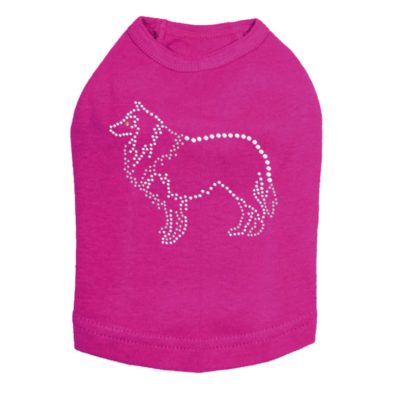 Collie Outline - Dog Tank - Image 4