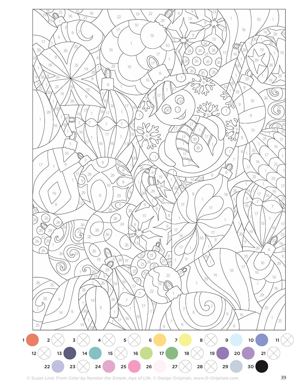 Color by Number the Simple Joys of Life - Image 3