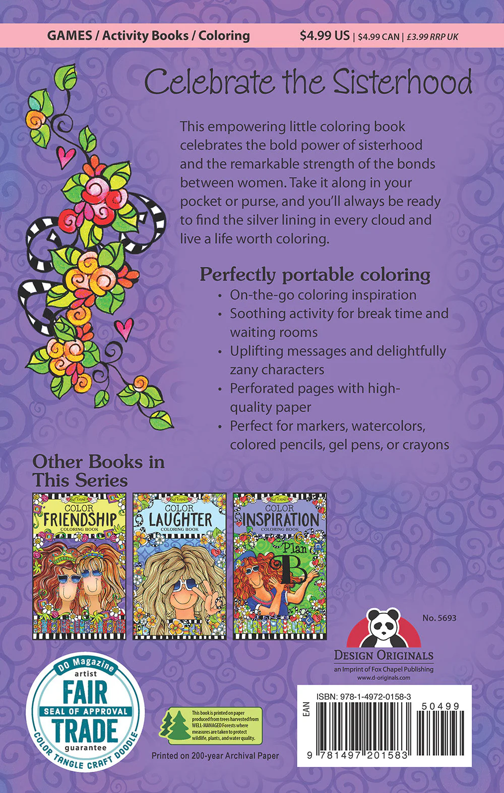 Color Sisterhood Coloring Book - Image 9