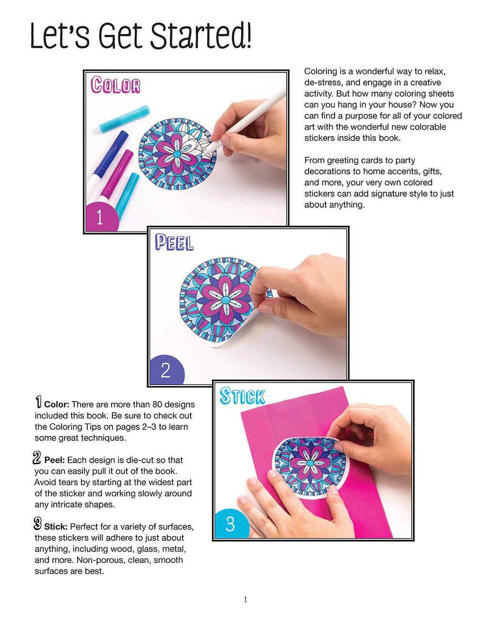 Color Your Own Stickers Frames & Borders - Image 2
