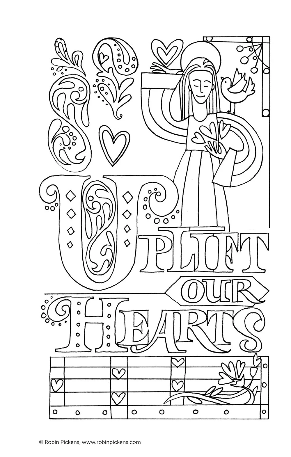 Color Yuletide Coloring Book - Image 3