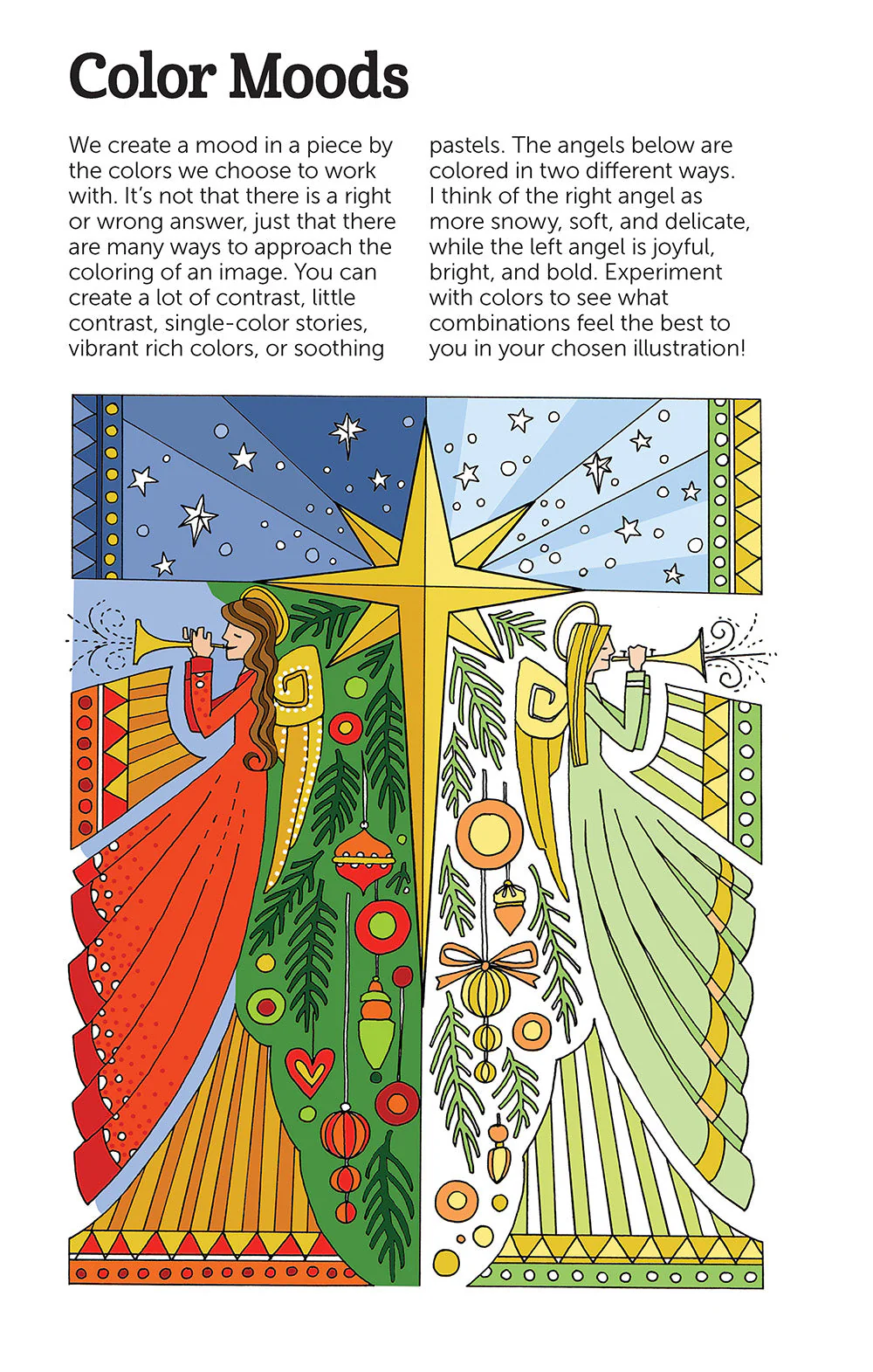 Color Yuletide Coloring Book - Image 4