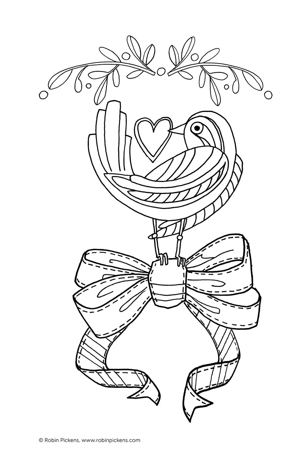 Color Yuletide Coloring Book - Image 6