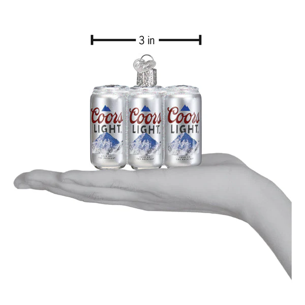 Coors Light Six Pack Ornament - Image 5