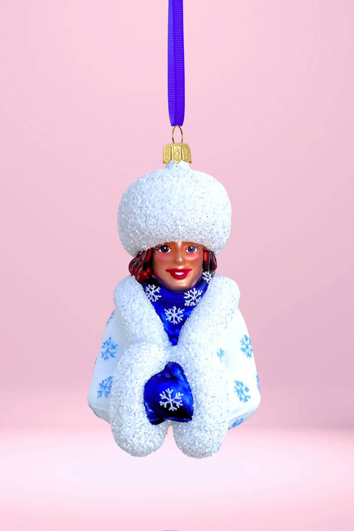 Corinna Glass Christmas Ornament