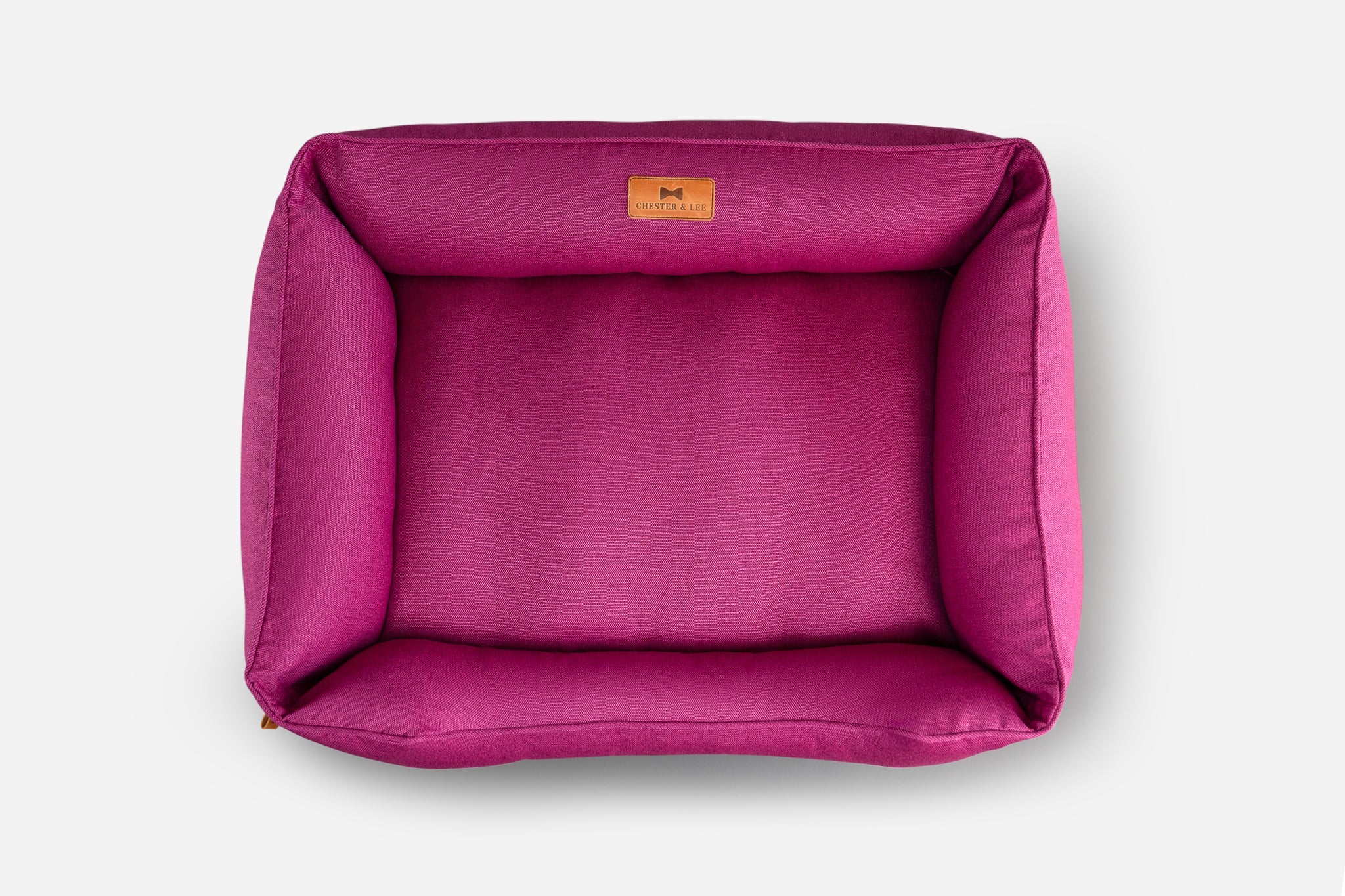 Cotton Sleeper Dog Bed Berry Pink - Image 5