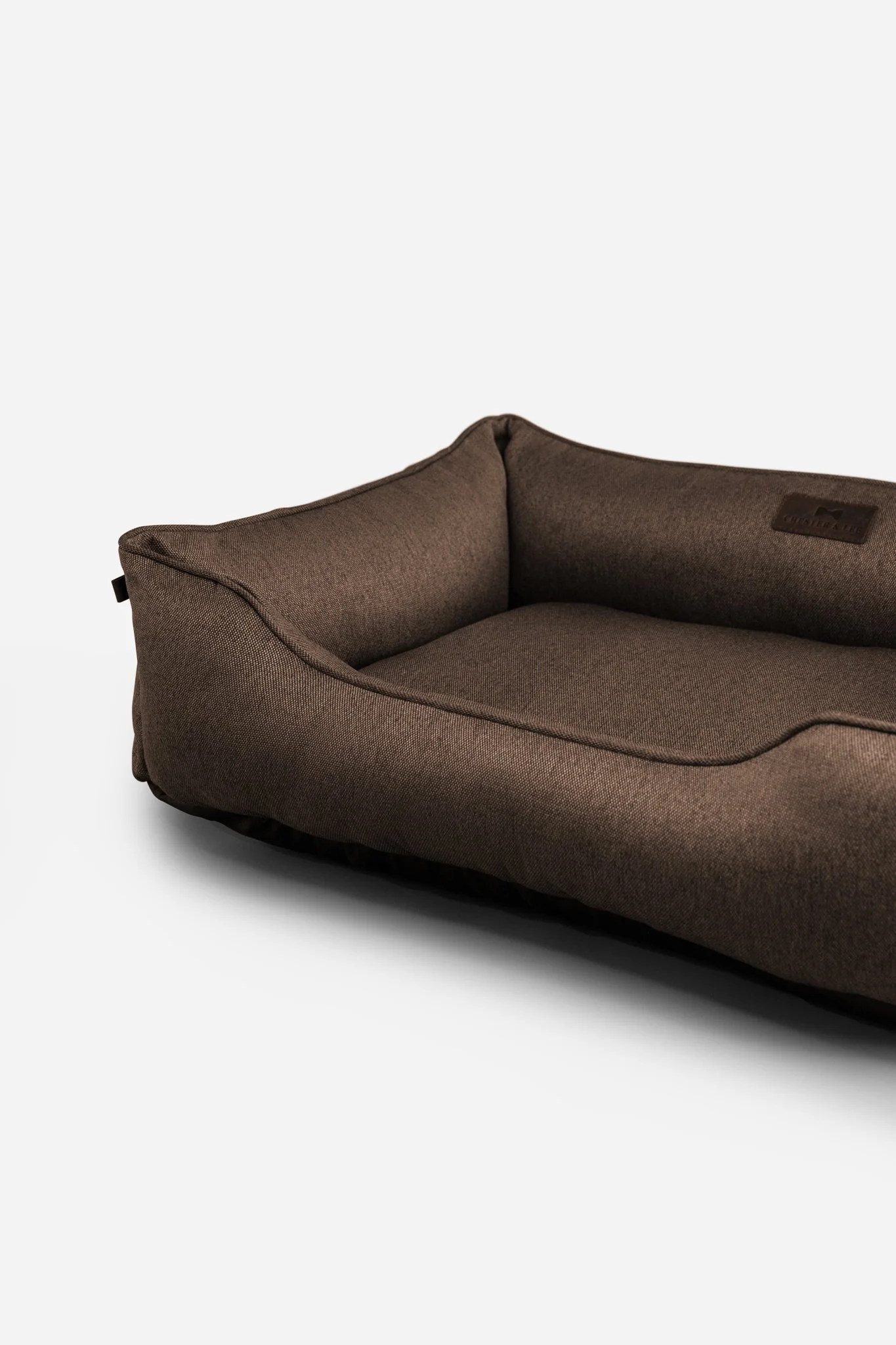 Cotton Sleeper Dog Bed Brown - Image 9