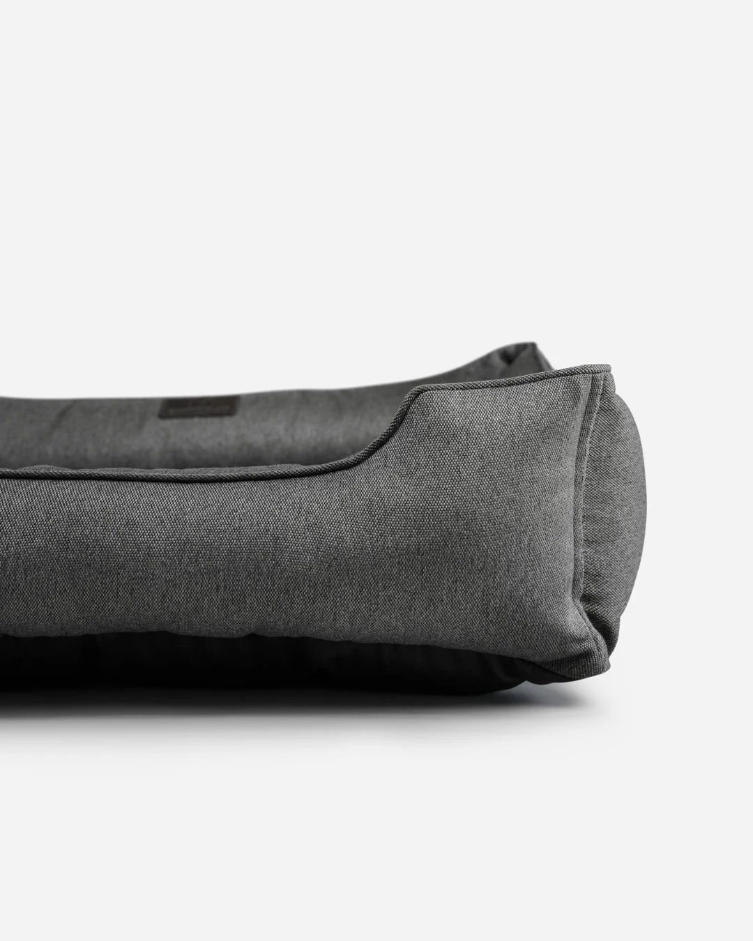 Cotton Sleeper Dog Bed Gray