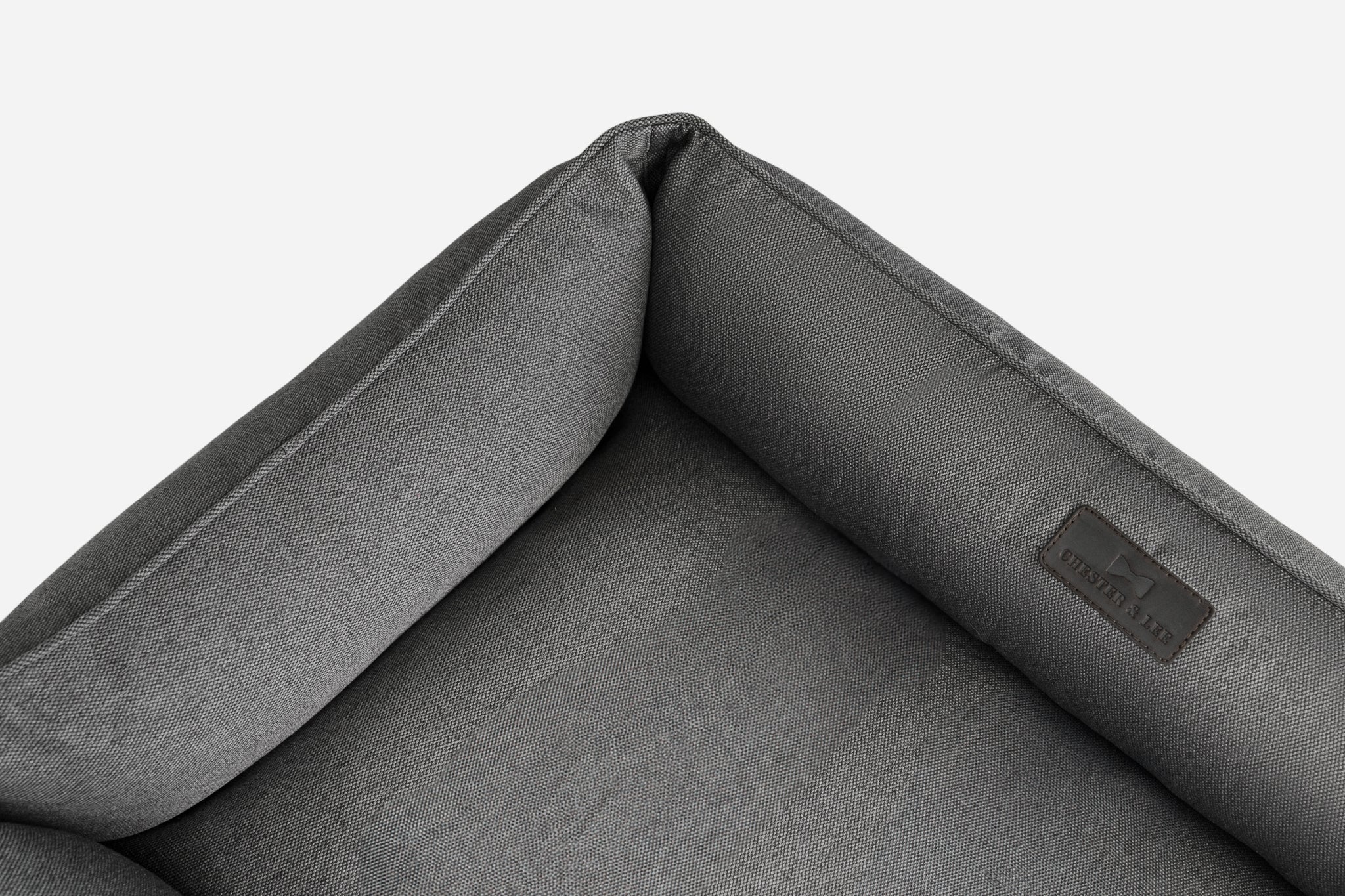 Cotton Sleeper Dog Bed Gray - Image 6
