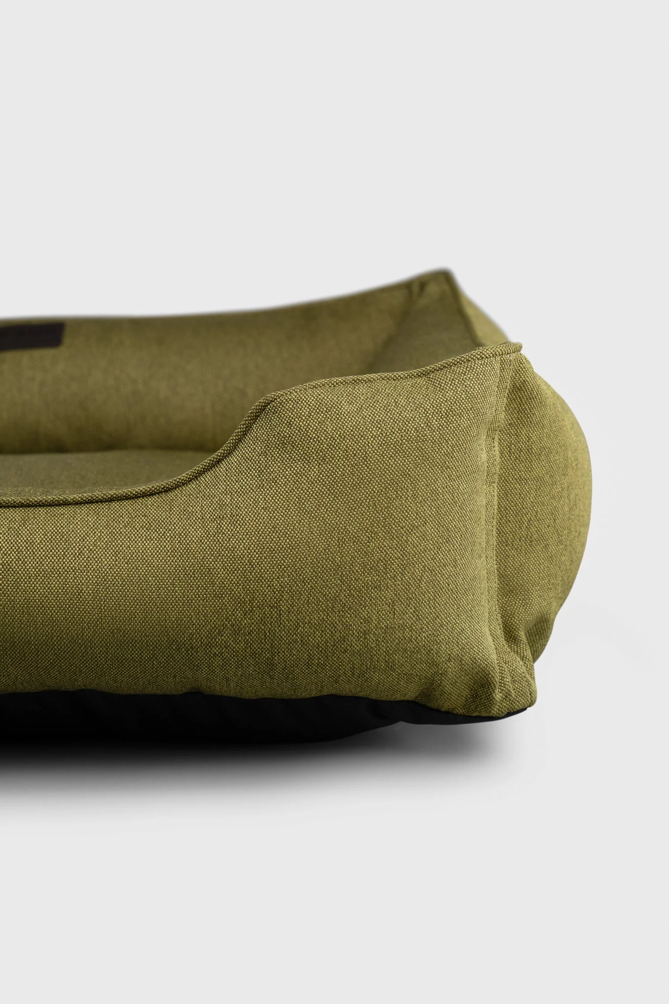 Cotton Sleeper Dog Bed Olive - Image 5