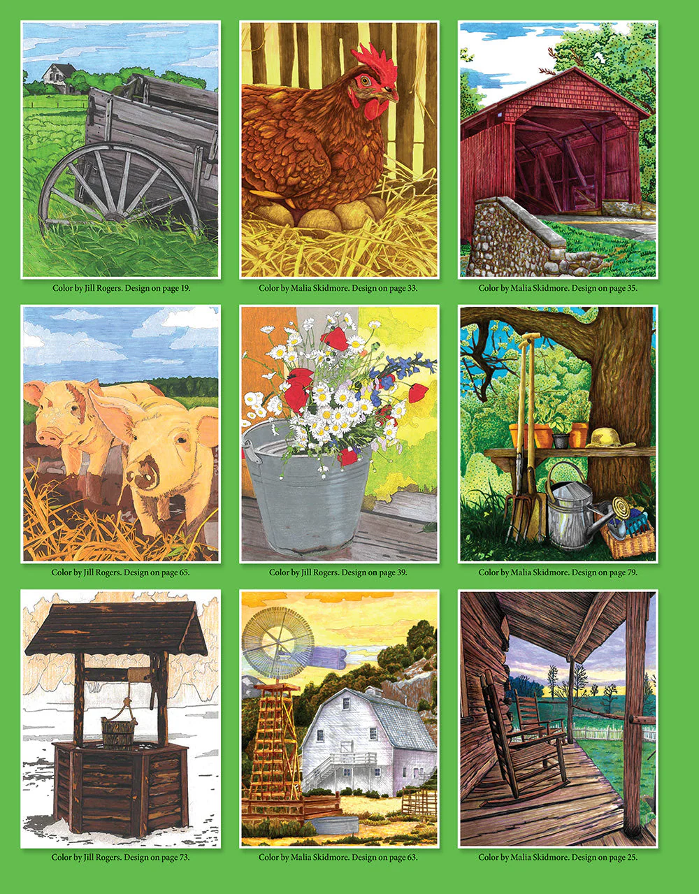 Country Days Coloring Book - Image 2