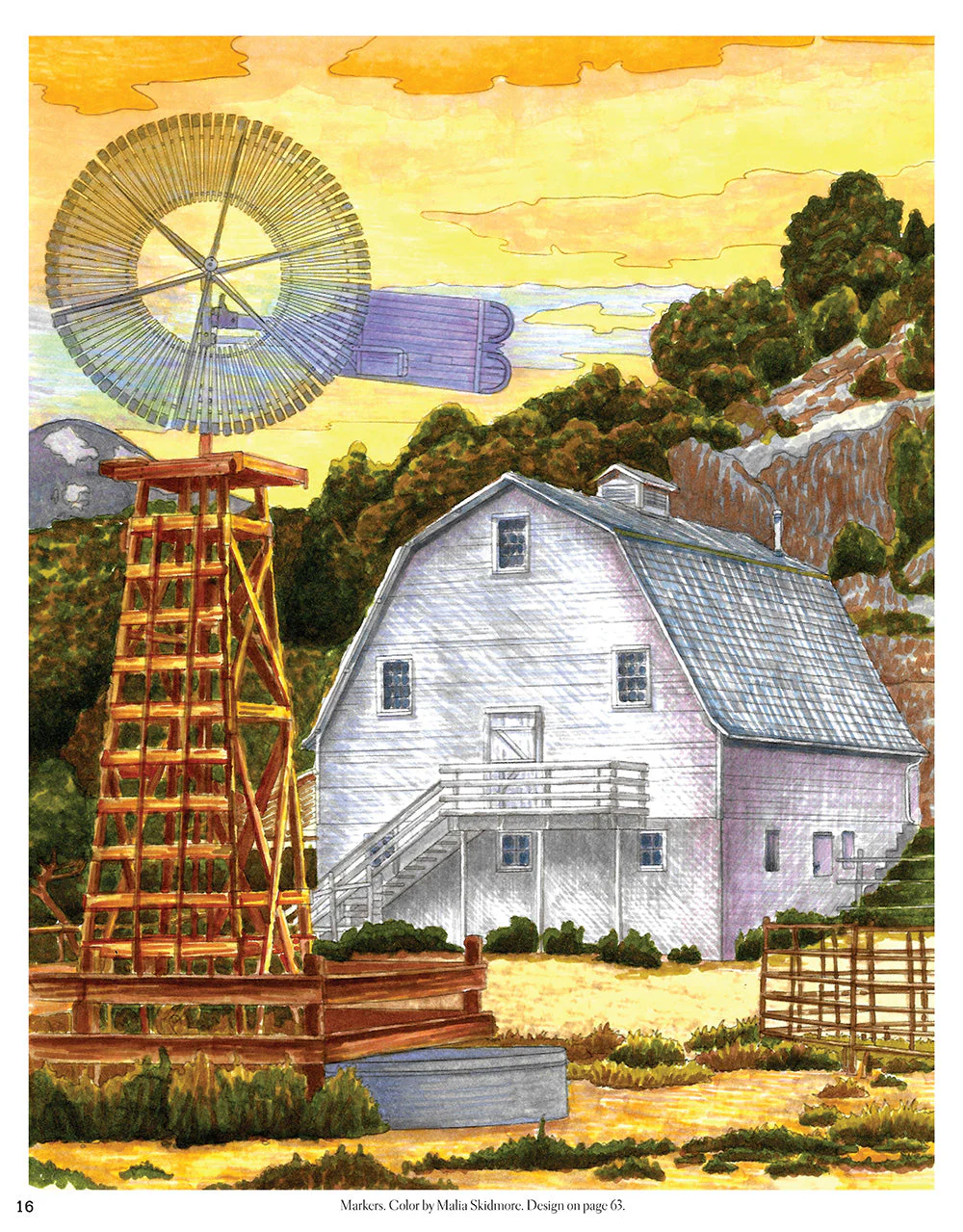 Country Days Coloring Book - Image 6