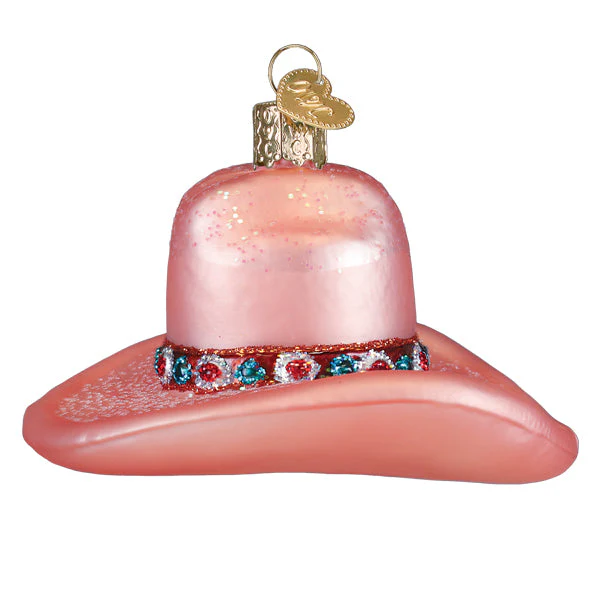 Cowgirl Hat Ornament - Image 4