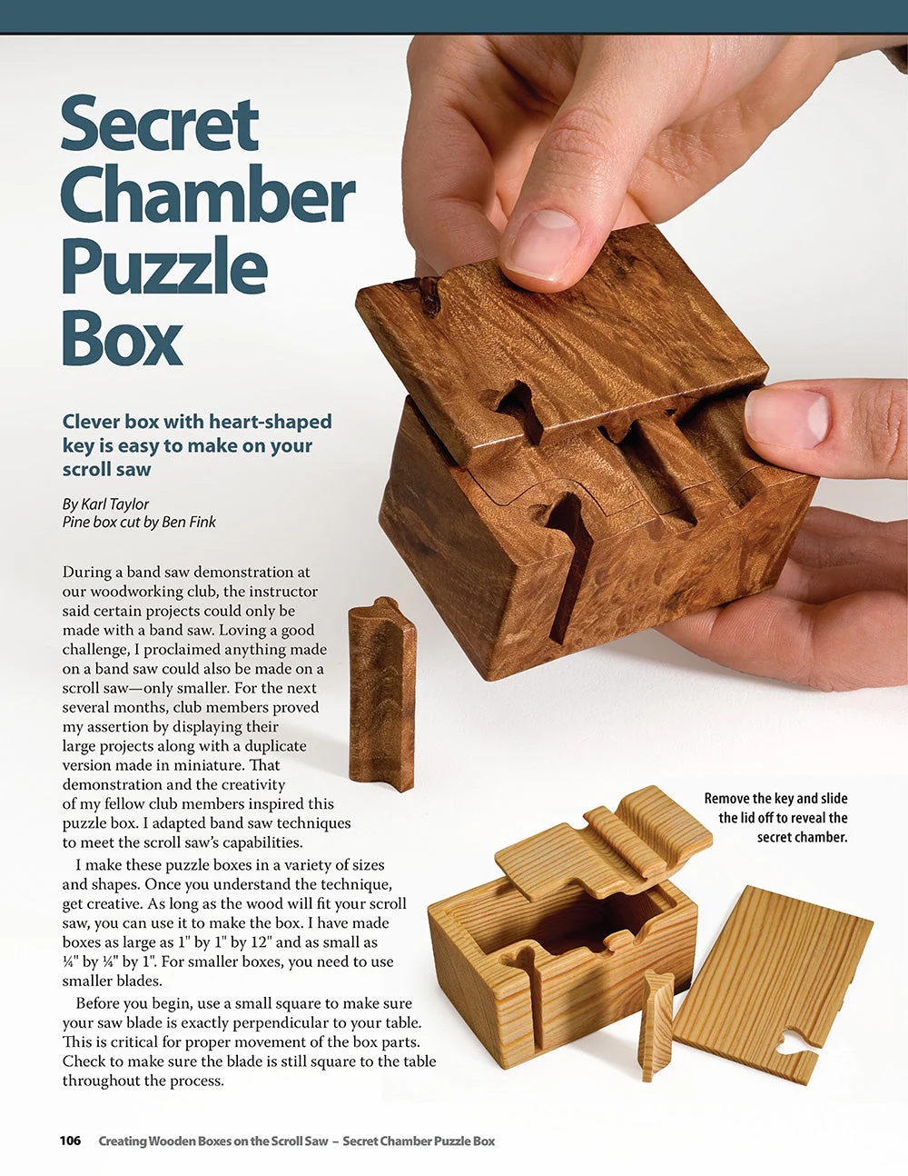 Creating Wooden Boxes on the Scroll Saw - Image 5