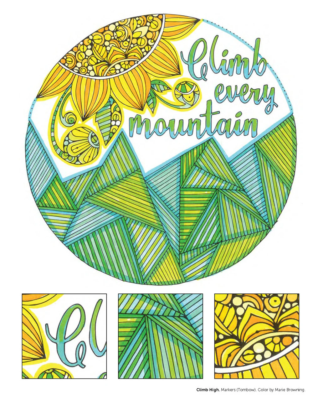 Creative Coloring Inspirations from the Heart - Image 2