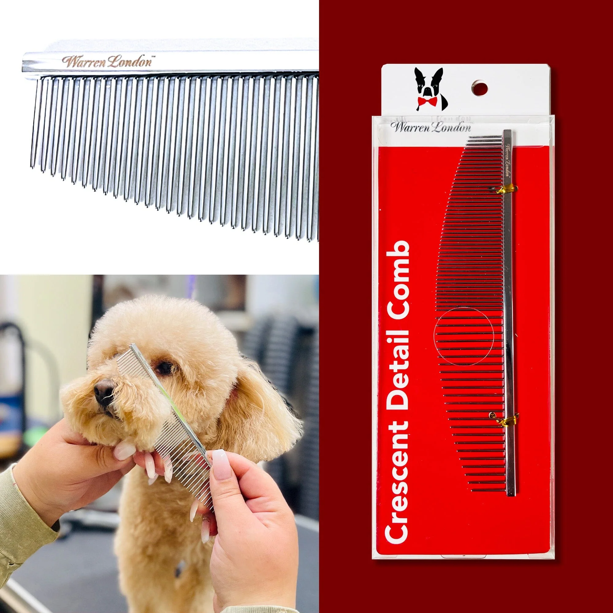 Crescent Detail Comb - Image 9