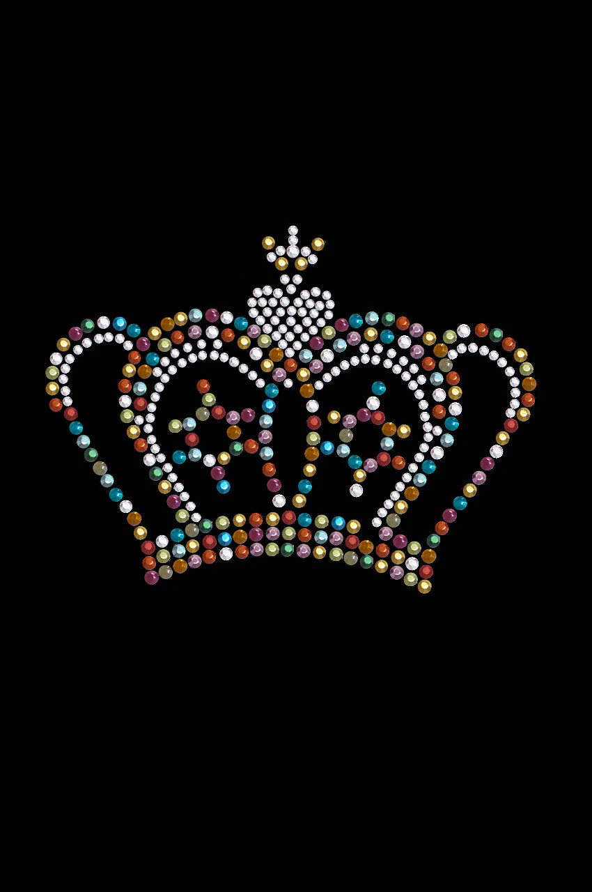 Crown 11 (Multicolor Rhinestuds) - Custom Tutu