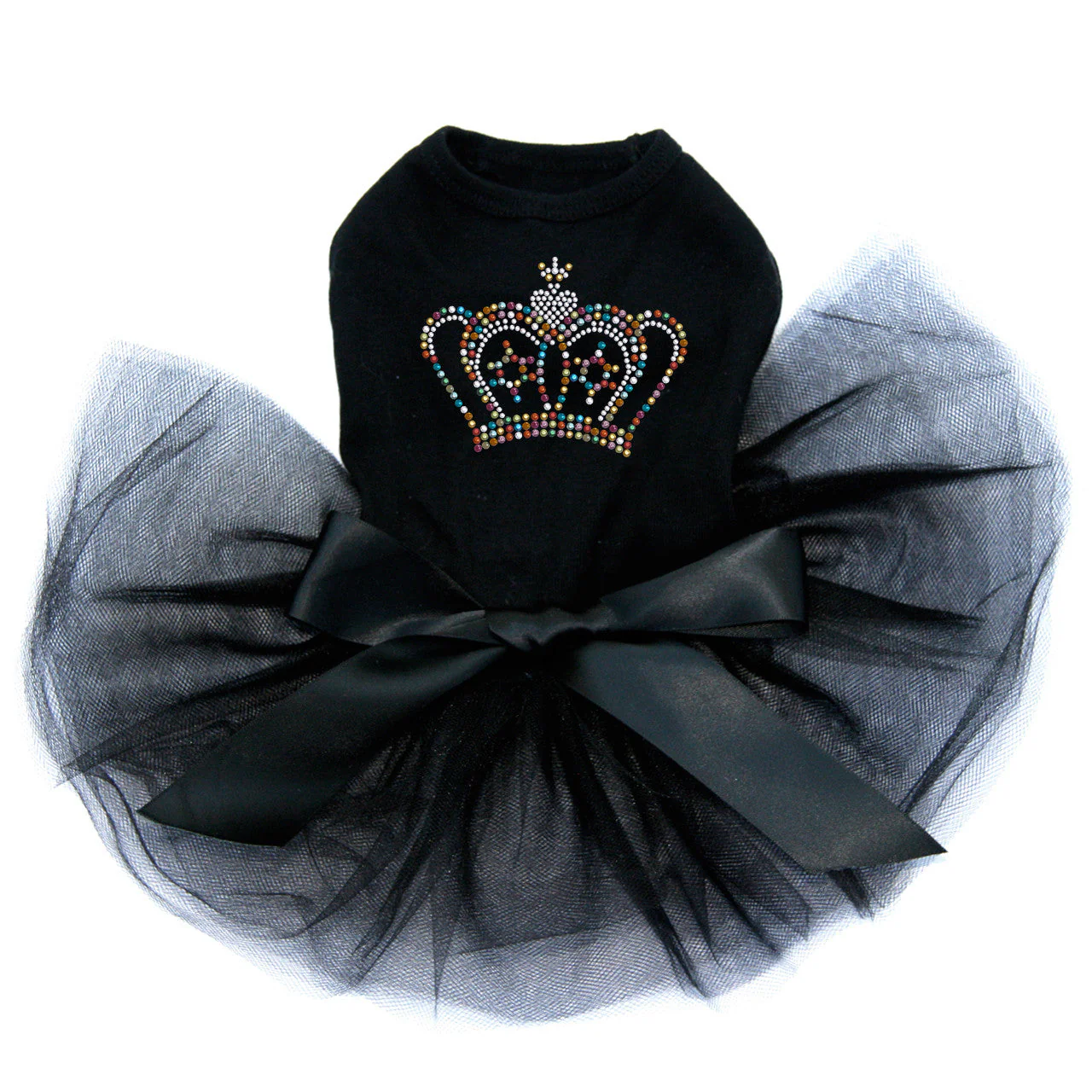 Crown 11 (Multicolor Rhinestuds) - Custom Tutu - Image 3