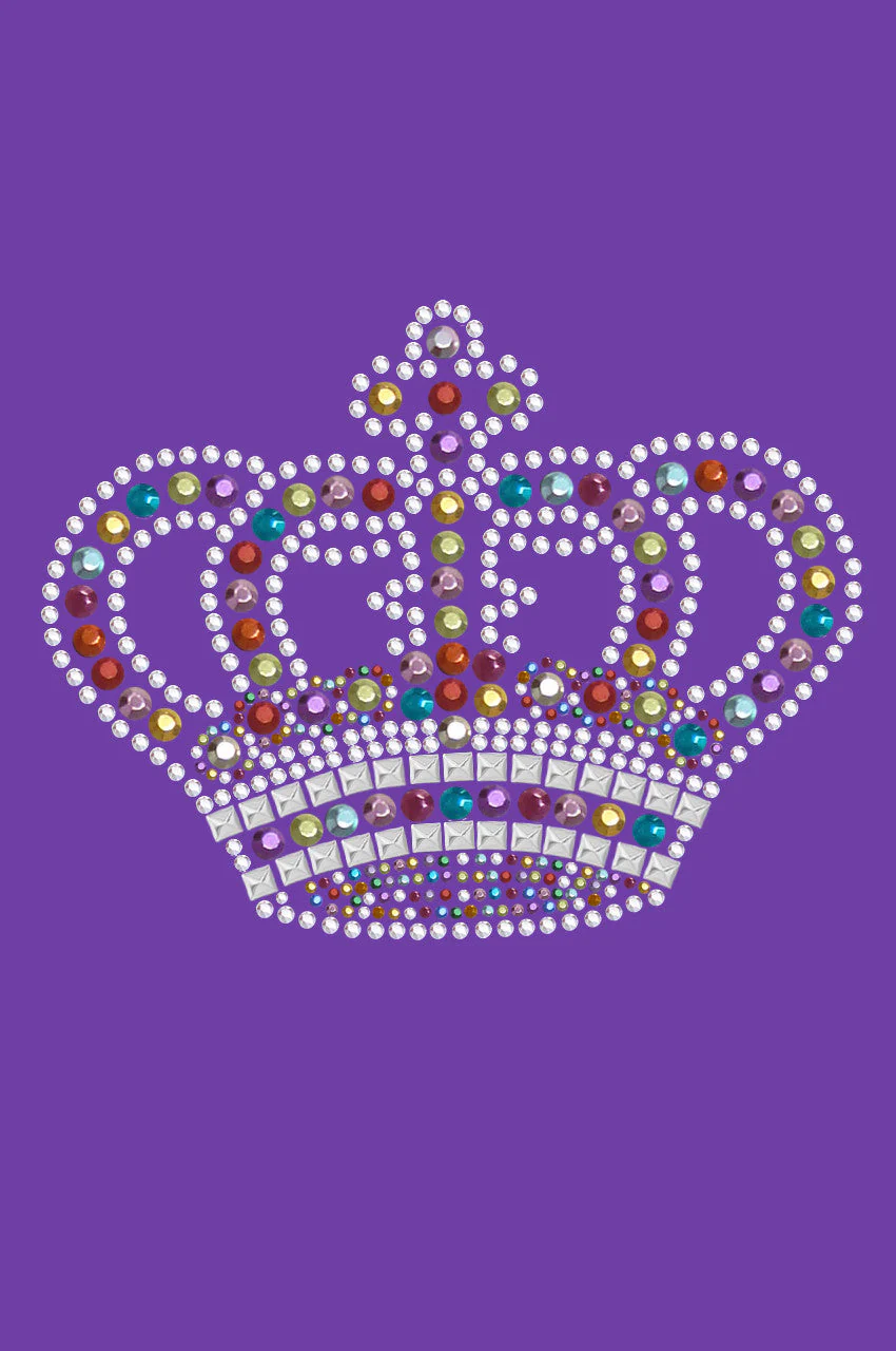 Crown #14 (Multicolored) - Women's T-shirt - Image 4
