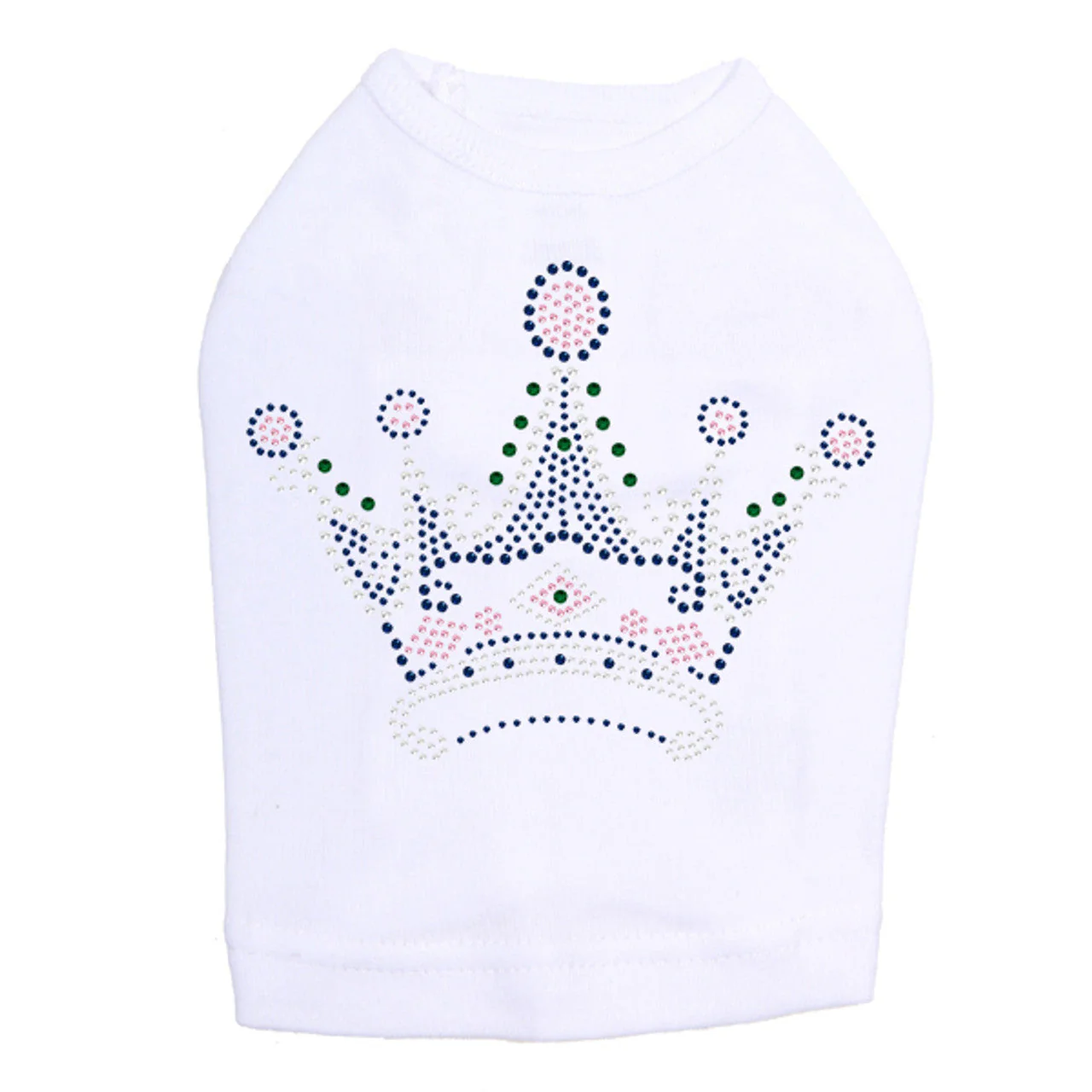 Crown 16 (Clear, Blue, Green, & Pink) - Dog Tank - Image 7