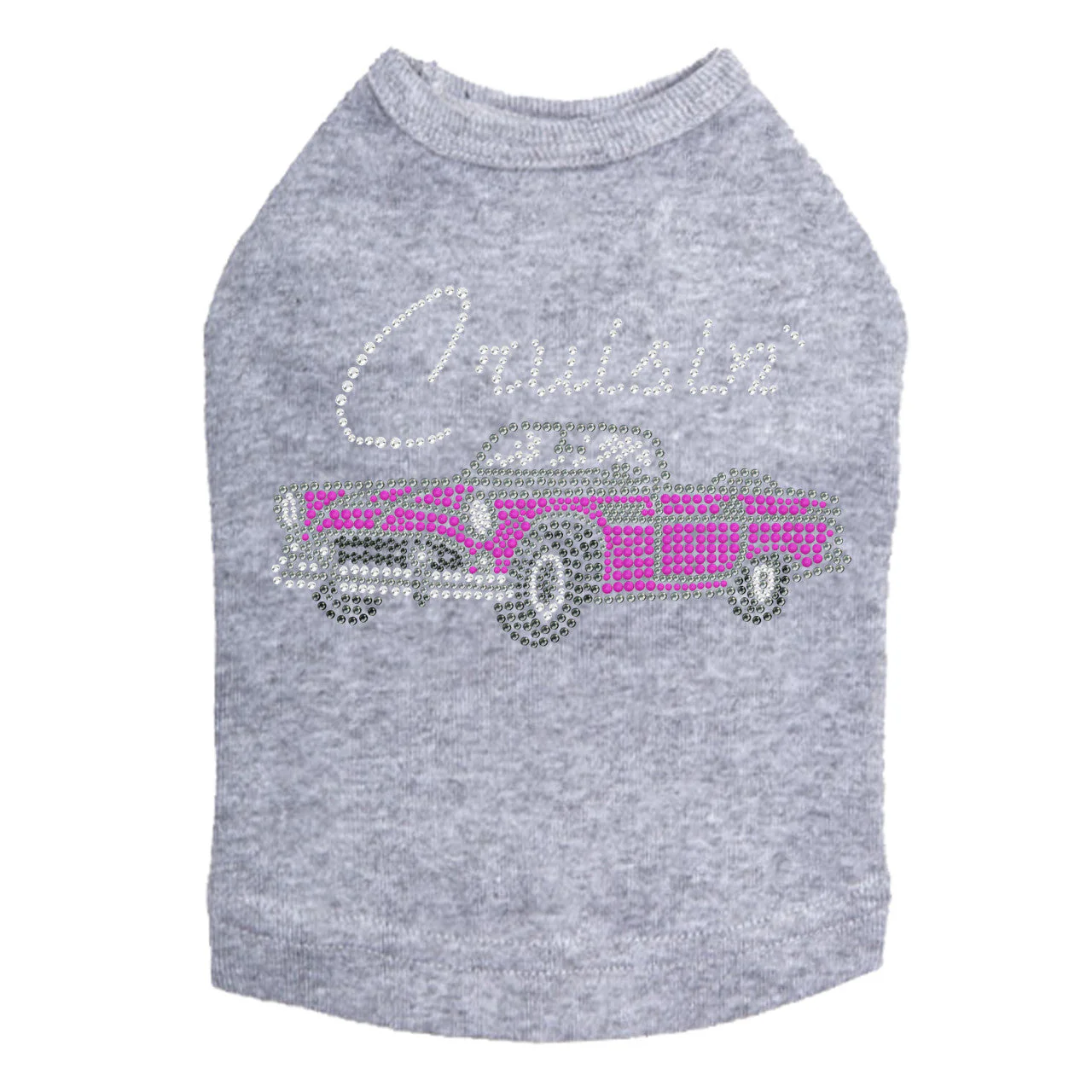 Cruisin Pink Convertible - Dog Tank - Image 2