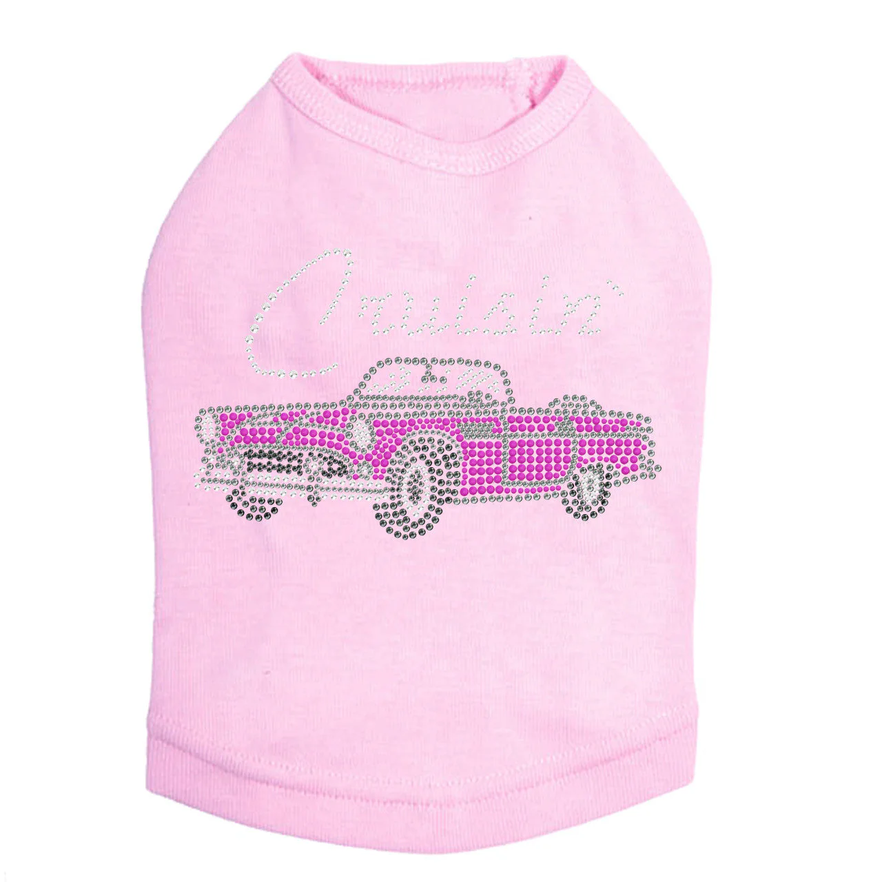 Cruisin Pink Convertible - Dog Tank - Image 4