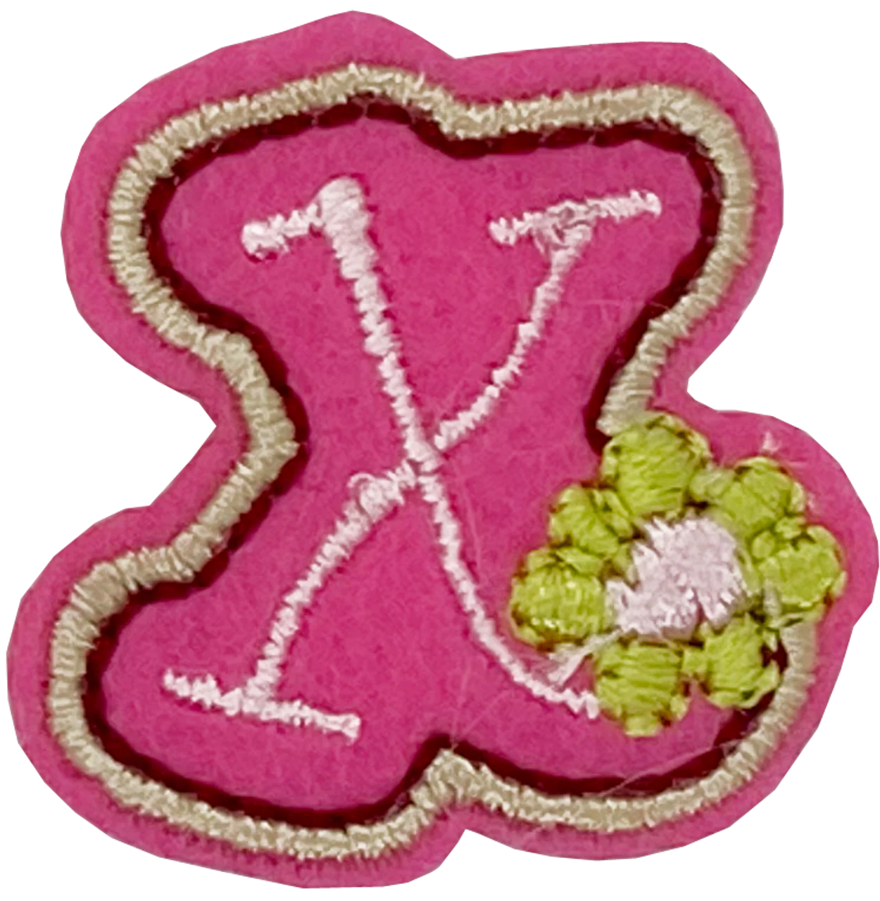 Curly Pink X - Patch