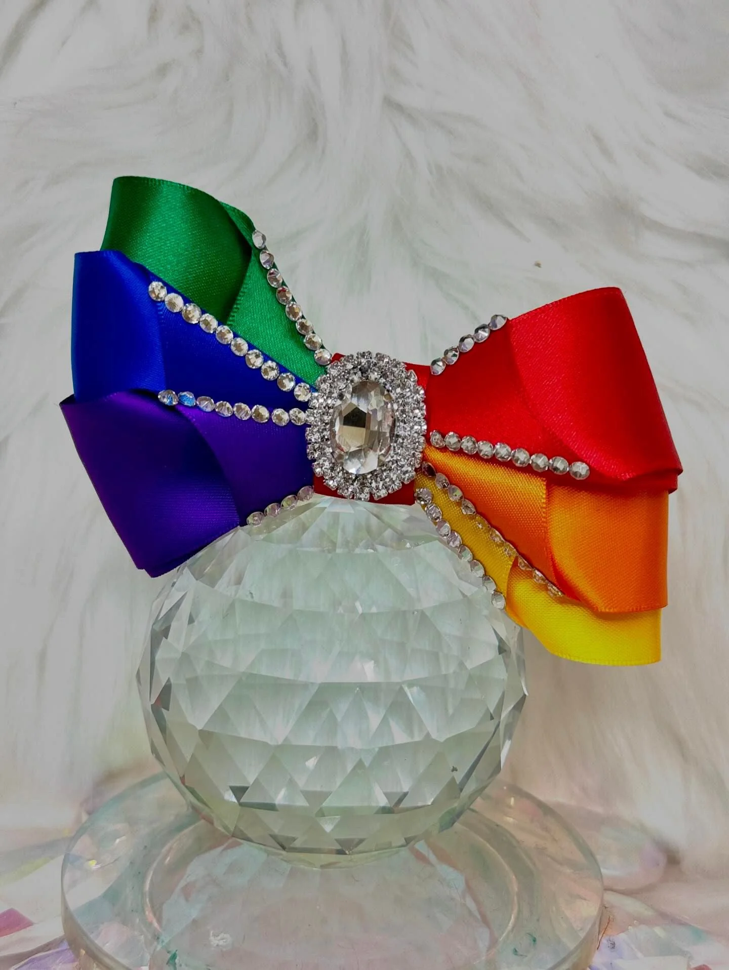 Custom Crystal Hair Bows for Dogs - Image 4