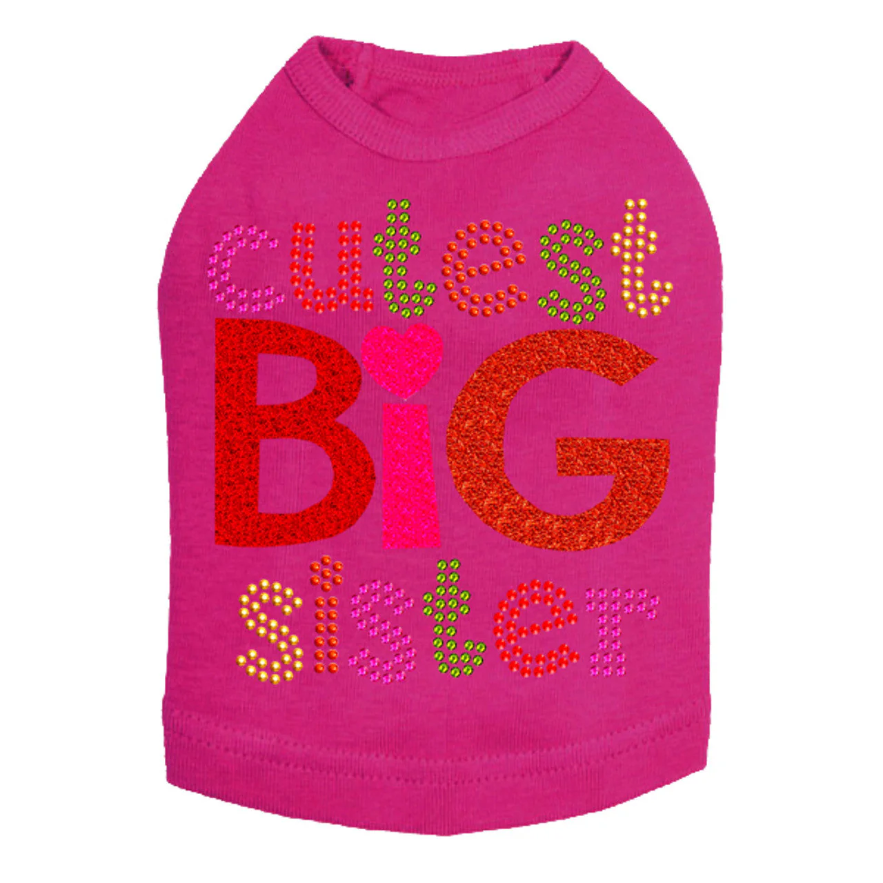 Cutest Big Sister - Dog Tank - Image 13