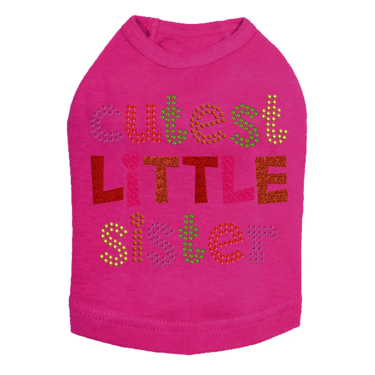 Cutest Little Sister - Dog Tank - Image 9